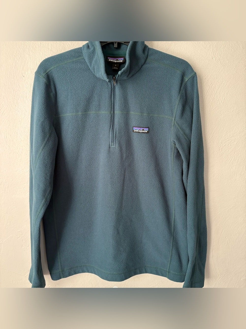 Patagonia Green Micro D 1/4 Zip Pullover